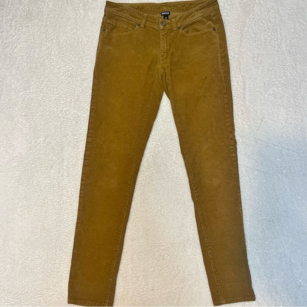 Patagonia Fitted Corduroy Organic Cotton Outdoor Hiking Pants Women's Size 28